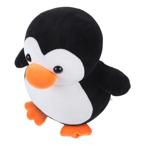 Toyvian Plüsch Pinguin Kuscheltier Weiches Stofftier Dekoration für Wohnzimmer Schlafzimmer Kinderzimmer Niedlicher Schwarzer Plüsch Pinguin als für Geburtstag Festival von Toyvian