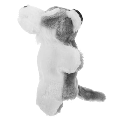 Toyvian Plüsch Wolf Handpuppe für Interaktive Tierhandpuppe aus Sicherem Material für Geschichtenerzählen Rollenspiele und Kreative Entwicklung Toyvian Plüsch Wolf Handpuppe für Interaktive Tierhandpuppe aus Sicherem Material für Geschichtenerzählen Rollenspiele und Kreative Entwicklung von Toyvian
