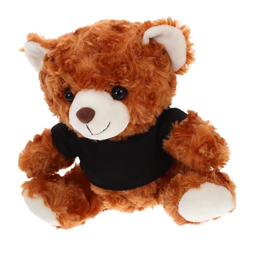 Toyvian Plüschbärenpuppe mit Weste Kawaii Stofftier Bär für Dekoration oder für Geburtstage und Feste Vielseitig Einsetzbar Toyvian Plüschbärenpuppe mit Weste Kawaii Stofftier Bär für Dekoration oder für Geburtstage und Feste Vielseitig Einsetzbar von Toyvian