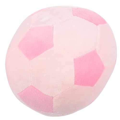 Toyvian Plüschballspielzeug Ausgestopft Fußball Plüschkugel Flauschige Kissen Für Mädchen Softbälle Für Weiche Fußbälle Für Im Innenbereich Pp Baumwolle von Toyvian