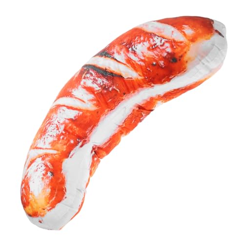 Toyvian Plüsch Hot Dog Kissen Lustiges Und Weiches Simulation Food Kissen Für Sofa Und Schlafzimmer Lang Als Umarmungskissen Oder Spielzeug von Toyvian