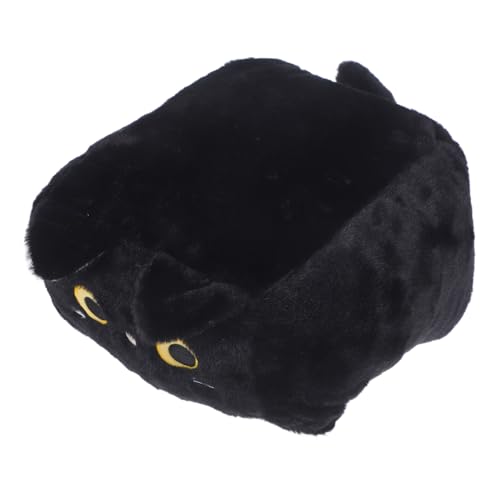 Toyvian Plüschspielzeug Geburtstagsgeschenk plüschkatze Katzenpuppe Cartoon Plüschtier Niedliches Plüschtier katzenförmige Puppe geschmeidiges Dekokissen Stofftierpuppe PP Baumwolle Black Toyvian Plüschspielzeug Geburtstagsgeschenk plüschkatze Katzenpuppe Cartoon Plüschtier Niedliches Plüschtier katzenförmige Puppe geschmeidiges Dekokissen Stofftierpuppe PP Baumwolle Black von Toyvian