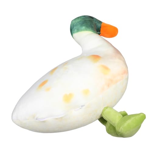 Toyvian Plüschspielzeug Kissen Ente Niedliche Stoffpuppe für Bett und Dekoration aus Weichem Plüschmaterial Toyvian Plüschspielzeug Kissen Ente Niedliche Stoffpuppe für Bett und Dekoration aus Weichem Plüschmaterial von Toyvian