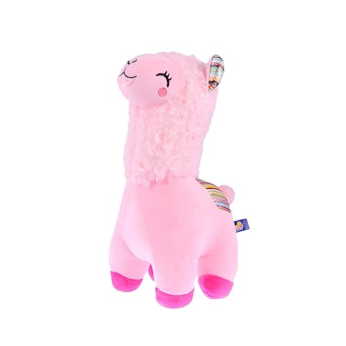 Toyvian Plüschtier für kinderspielzeug Christmas Decor wheinatsgeschenke Toys Weihnachten Alpaka gefülltes Puppenspielzeug Alpaka-Schmuck Baumwolle Rosa Toyvian Plüschtier für kinderspielzeug Christmas Decor wheinatsgeschenke Toys Weihnachten Alpaka gefülltes Puppenspielzeug Alpaka-Schmuck Baumwolle Rosa von Toyvian