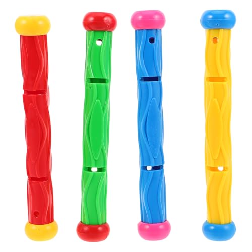 Toyvian Pool-Tauchspielzeug 4-Teiliger Unterwasser-Trainingstauchstab Für Kinder Bunte Sinkende Wurftauchringe Stäbe Sommer-Schwimmwasserspielzeug Pool-Tauchspielzeug Für Kinder Von 8–12 Toyvian Pool-Tauchspielzeug 4-Teiliger Unterwasser-Trainingstauchstab Für Kinder Bunte Sinkende Wurftauchringe Stäbe Sommer-Schwimmwasserspielzeug Pool-Tauchspielzeug Für Kinder Von 8–12 von Toyvian