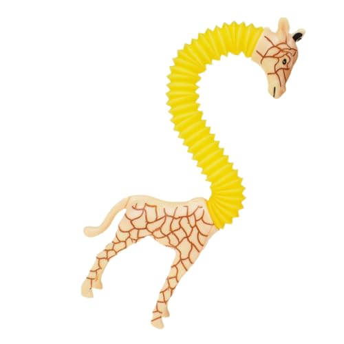 Toyvian Pop Tube Teleskopisch Langlebiges Zappelspielzeug Giraffenform Stressabbau Ab Jahren Party Mitgebsel Sensorisches Zufällige Farbe von Toyvian