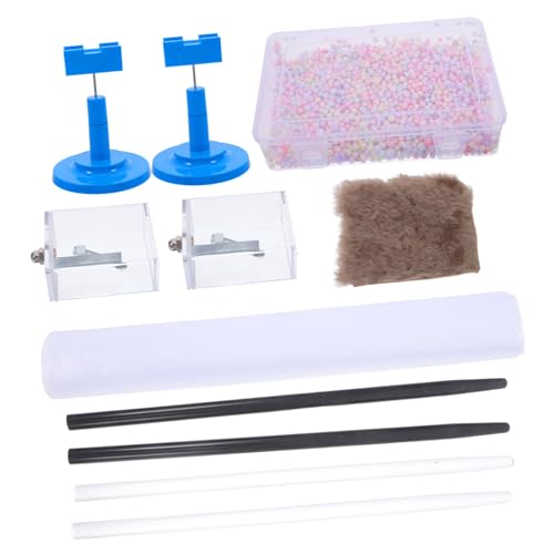 Toyvian Professionelles Statisches Experimentier Kit Elektrostatische Werkzeuge für Physikunterricht Drehbarem Ständer Glasstangen und Seide für und DIY Wissenschaftsprojekte Toyvian Professionelles Statisches Experimentier Kit Elektrostatische Werkzeuge für Physikunterricht Drehbarem Ständer Glasstangen und Seide für und DIY Wissenschaftsprojekte von Toyvian