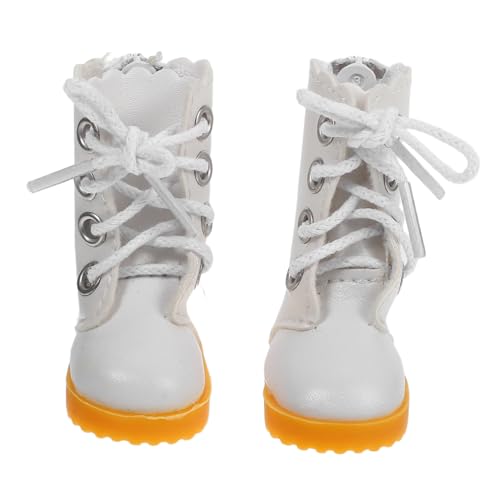 Toyvian Puppe Hohe Stiefel Schuhe Für Puppen Puppenzubehör Zubehör Für Das Puppenhaus Kinderschuh-Organizer Fingerpuppen Zubehör Für Babypuppen Bjd-Puppe Winterstiefel Yeah Stoff Weiß Toyvian Puppe Hohe Stiefel Schuhe Für Puppen Puppenzubehör Zubehör Für Das Puppenhaus Kinderschuh-Organizer Fingerpuppen Zubehör Für Babypuppen Bjd-Puppe Winterstiefel Yeah Stoff Weiß von Toyvian