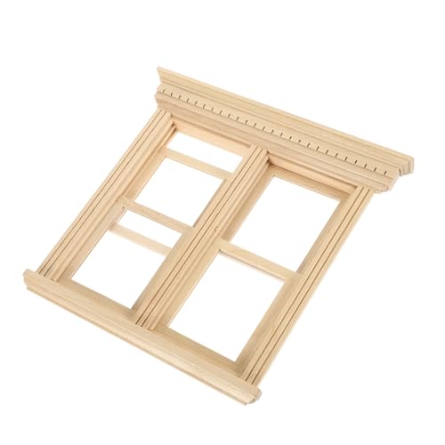 Toyvian Puppe Miniatur Möbel Mini Zubehör Windows Möbel Holz Toyvian Puppe Miniatur Möbel Mini Zubehör Windows Möbel Holz von Toyvian
