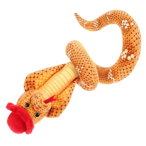 Toyvian -Puppe mit Zylinderhut Kuscheltierschlange Schlangenplüsch Festival Schlange plüsch Schlange Reisespielzeug Frosch Schlangenstofftier Requisite für Filmschlangen rot Toyvian -Puppe mit Zylinderhut Kuscheltierschlange Schlangenplüsch Festival Schlange plüsch Schlange Reisespielzeug Frosch Schlangenstofftier Requisite für Filmschlangen rot von Toyvian