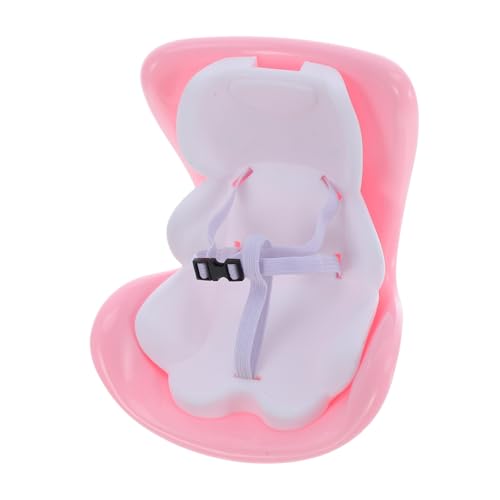 Toyvian Puppen Autositz Miniatur Leichtes für Vorschulkinder Sicheres Puppenzubehör Vielseitiger Autositz für Puppen zur Dekoration und Rollenspiel von Toyvian
