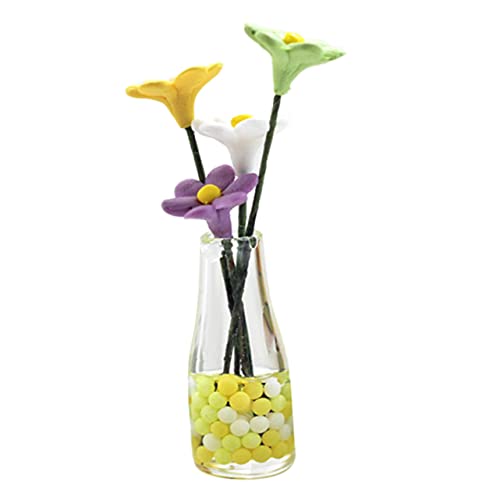 Toyvian Puppenhaus Mini Blumenvase Set Miniatur Wohnkultur Puppe Zubehör Dekorationen Toyvian Puppenhaus Mini Blumenvase Set Miniatur Wohnkultur Puppe Zubehör Dekorationen von Toyvian