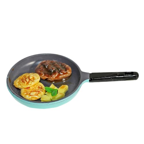 Toyvian Puppenhaus Bratpfanne bastelset basteln für DIY Zubehör gefälschtes Essen zum Rollenspiel Mini- Essen vorgeben Lebensmittel für die Spielküche Legierung Blue Toyvian Puppenhaus Bratpfanne bastelset basteln für DIY Zubehör gefälschtes Essen zum Rollenspiel Mini- Essen vorgeben Lebensmittel für die Spielküche Legierung Blue von Toyvian