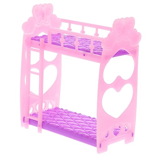 Toyvian Puppenhaus Etagen Bett Mikrospielzeug Mini Möbel Etagenbett für Puppen kinderzimmerdeko Room Decoration air cot Miniatur-Puppen-Etagenbett Etagenbettmodell für Mädchen Plastik Toyvian Puppenhaus Etagen Bett Mikrospielzeug Mini Möbel Etagenbett für Puppen kinderzimmerdeko Room Decoration air cot Miniatur-Puppen-Etagenbett Etagenbettmodell für Mädchen Plastik von Toyvian