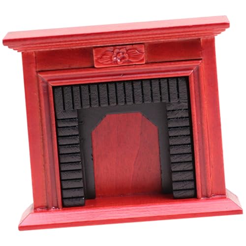 Toyvian Wunderschön Gearbeiteter Miniaturkamin Fürs Puppenhaus Realistische Mini-wohndekoration Kleiner Holzkamin Für Erwachsene Toyvian Wunderschön Gearbeiteter Miniaturkamin Fürs Puppenhaus Realistische Mini-wohndekoration Kleiner Holzkamin Für Erwachsene von Toyvian