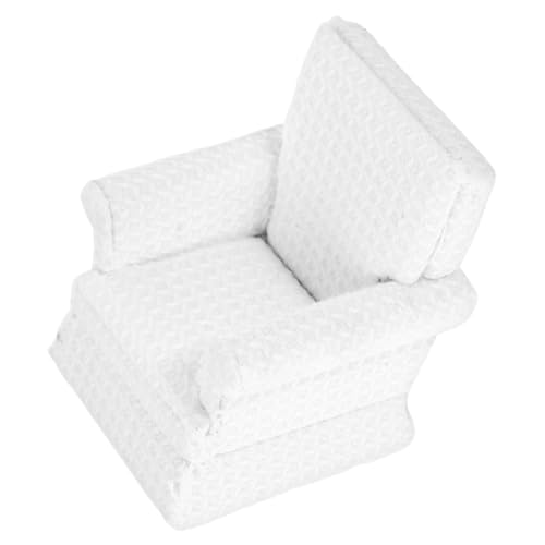 Toyvian Puppenhaus-Modell für kinderspielzeug Dollhouse zubehör playmobilhauser bisschen dekoring Puppenmöbel Mini-Sofamöbel Mini-Raumsofa Miniatur-Sofa-Modell Stoff Weiß Toyvian Puppenhaus-Modell für kinderspielzeug Dollhouse zubehör playmobilhauser bisschen dekoring Puppenmöbel Mini-Sofamöbel Mini-Raumsofa Miniatur-Sofa-Modell Stoff Weiß von Toyvian