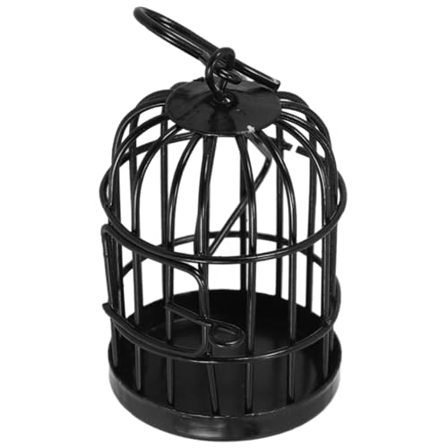 Toyvian Puppenhaus Vogelkäfig Szene Vogelfütterer Künstliche Vogelnester Miniatur Tiere Vogelhäuschen Bausatz Figuren Mini- - Mini-vogelkäfig Black Legierung Toyvian Puppenhaus Vogelkäfig Szene Vogelfütterer Künstliche Vogelnester Miniatur Tiere Vogelhäuschen Bausatz Figuren Mini- - Mini-vogelkäfig Black Legierung von Toyvian