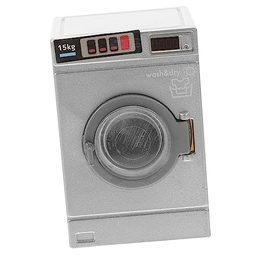 Toyvian Puppenhaus Waschmaschine Mini Puppe Puppenmöbel Ornamente Für Kleidung Waschmaschinen Mini Schreibtischmöbel Mini Hauszubehör Kunststoff Toyvian Puppenhaus Waschmaschine Mini Puppe Puppenmöbel Ornamente Für Kleidung Waschmaschinen Mini Schreibtischmöbel Mini Hauszubehör Kunststoff von Toyvian