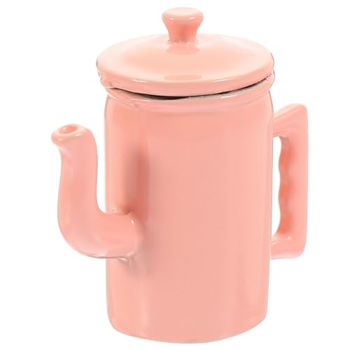 Toyvian Miniatur Wasserkocher Für Puppenhäuser Metallmodell Mit Deckel Dekorativ Und Für Miniatur- -layouts Und -landschaften von Toyvian