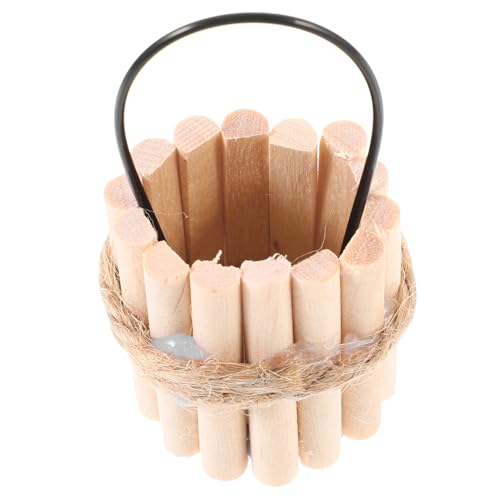 Toyvian Puppenhaus Zubehör Dekoratives Miniatur Fass Kreatives Design Detailreiche Verarbeitung für Puppen und Miniaturgärten Toyvian Puppenhaus Zubehör Dekoratives Miniatur Fass Kreatives Design Detailreiche Verarbeitung für Puppen und Miniaturgärten von Toyvian