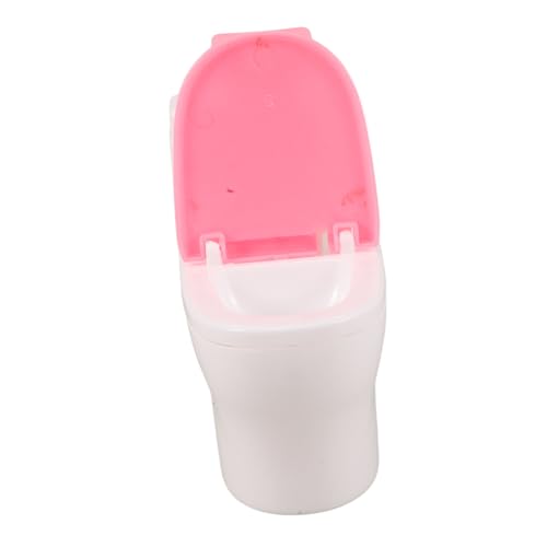 Toyvian Puppenhaus -badezimmerzubehör Puppenstubenmöbel Kunststoff Puppenhaus-toilettenpapier Töpfchen Für Babypuppen Puppenhaus Möbel Mini-puppenhauszubehör Plastik von Toyvian