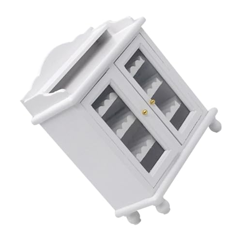 Toyvian Puppenhausdekoration hühner kinderknallzeug DIY Wine Cabinet Model Heimwerken Dekorationen minikühlschrank dekoratives Weinschrankmodell Miniatur-Hausornament Holz Weiß Toyvian Puppenhausdekoration hühner kinderknallzeug DIY Wine Cabinet Model Heimwerken Dekorationen minikühlschrank dekoratives Weinschrankmodell Miniatur-Hausornament Holz Weiß von Toyvian