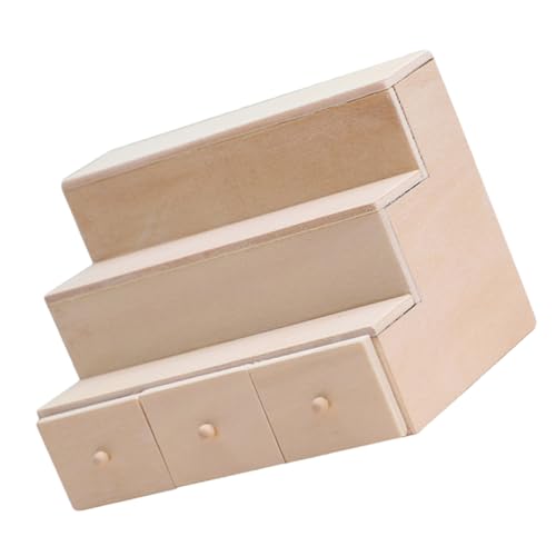 Toyvian Puppenhausmöbel interaktives bastelset Cute Decor House Decoration puppenstubenmöbel interessantes Miniaturregal mini Puppenzubehör hölzern Khaki Toyvian Puppenhausmöbel interaktives bastelset Cute Decor House Decoration puppenstubenmöbel interessantes Miniaturregal mini Puppenzubehör hölzern Khaki von Toyvian