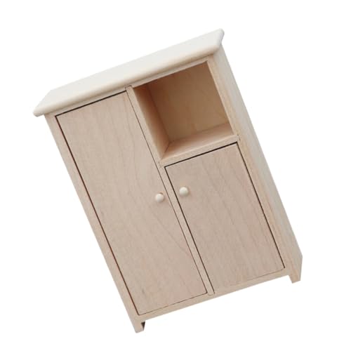 Toyvian Puppenhausschrank Landschaftsbau Mini Miniaturen Fotorequisite Miniaturschrank Zubehör Für Puppenhäuser Unfertige Mini-möbel Vitrine Mini -bücherregal Bücherregale Holz Toyvian Puppenhausschrank Landschaftsbau Mini Miniaturen Fotorequisite Miniaturschrank Zubehör Für Puppenhäuser Unfertige Mini-möbel Vitrine Mini -bücherregal Bücherregale Holz von Toyvian