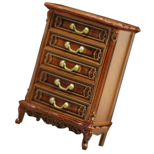 Toyvian Puppenhausschrank für kinderspielzeug Kid Toys Süßes Zimmerdekor Mini- Miniaturspielzeug Miniaturmöbel für Plastik Light Brown Toyvian Puppenhausschrank für kinderspielzeug Kid Toys Süßes Zimmerdekor Mini- Miniaturspielzeug Miniaturmöbel für Plastik Light Brown von Toyvian