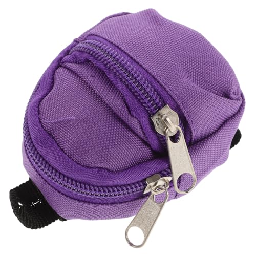 Toyvian Puppenrucksack Mini -Rucksack zusätzliche Puppe Rucksäcke klein Miniatur puppenzubehör puppenhaus deko Puppenhaus Modell Rucksack DIY Ornament Mini-Schultaschenmodell Stoff Violett Toyvian Puppenrucksack Mini -Rucksack zusätzliche Puppe Rucksäcke klein Miniatur puppenzubehör puppenhaus deko Puppenhaus Modell Rucksack DIY Ornament Mini-Schultaschenmodell Stoff Violett von Toyvian