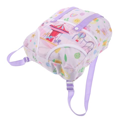 Toyvian Multi-funktionaler Puppenrucksack Für Schulbedarf Und Puppenwagen Verstellbarer Rucksack Für Junge Mädchen Robustes Und Leicht Zu Reinigendes Puppenzubehör Toyvian Multi-funktionaler Puppenrucksack Für Schulbedarf Und Puppenwagen Verstellbarer Rucksack Für Junge Mädchen Robustes Und Leicht Zu Reinigendes Puppenzubehör von Toyvian