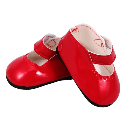 Toyvian Puppenschuhe Aus PU Leder Miniatur Hausschuhe Für Mädchen Puppenstubenschuhe Ersatzschuhe Für Puppen Puppenzubehör Für Rollenspiele Toyvian Puppenschuhe Aus PU Leder Miniatur Hausschuhe Für Mädchen Puppenstubenschuhe Ersatzschuhe Für Puppen Puppenzubehör Für Rollenspiele von Toyvian