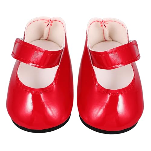 Toyvian Puppenschuhe kinderspielzeug Puppen Accessoires Puppenmode Zubehör Mode für Puppen Puppenkleidschuhe Puppenhauszubehör Mädchen verkleiden Sich Schuhe Miniatur-Schuhe rot Toyvian Puppenschuhe kinderspielzeug Puppen Accessoires Puppenmode Zubehör Mode für Puppen Puppenkleidschuhe Puppenhauszubehör Mädchen verkleiden Sich Schuhe Miniatur-Schuhe rot von Toyvian