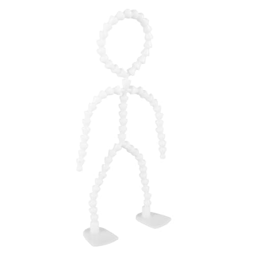 Toyvian Puppenbausatz - Bewegliche Skelettpuppe Mit Beweglichen Gelenken Und Drehbarem Kunststoffknochen Zum Basteln Von Actionfiguren Toyvian Puppenbausatz - Bewegliche Skelettpuppe Mit Beweglichen Gelenken Und Drehbarem Kunststoffknochen Zum Basteln Von Actionfiguren von Toyvian