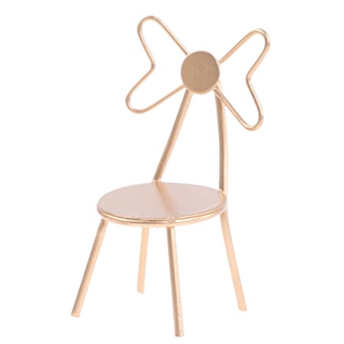 Toyvian Puppenstubenstuhl Figuren Schemel Puppenbett bastelzeug handwerkskunst Modellbau Dollhouse Furniture Stuhl selber Machen dekorativer Puppenstuhl Metall Golden Toyvian Puppenstubenstuhl Figuren Schemel Puppenbett bastelzeug handwerkskunst Modellbau Dollhouse Furniture Stuhl selber Machen dekorativer Puppenstuhl Metall Golden von Toyvian