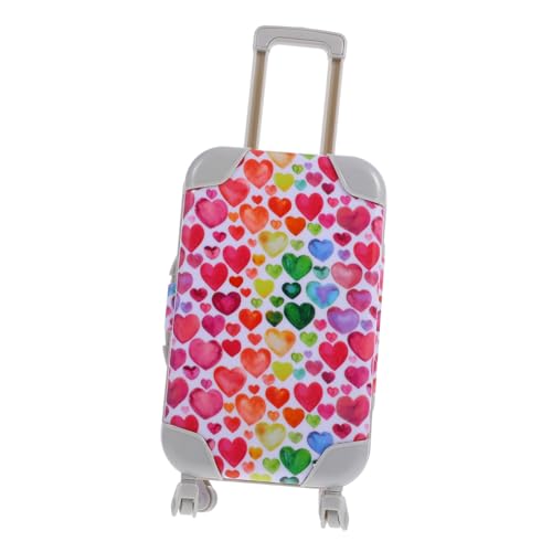 Toyvian 18 Zoll Puppenhaus Koffer Herz Design Mini Gepäckkoffer Für Puppen Spielset Toyvian 18 Zoll Puppenhaus Koffer Herz Design Mini Gepäckkoffer Für Puppen Spielset von Toyvian