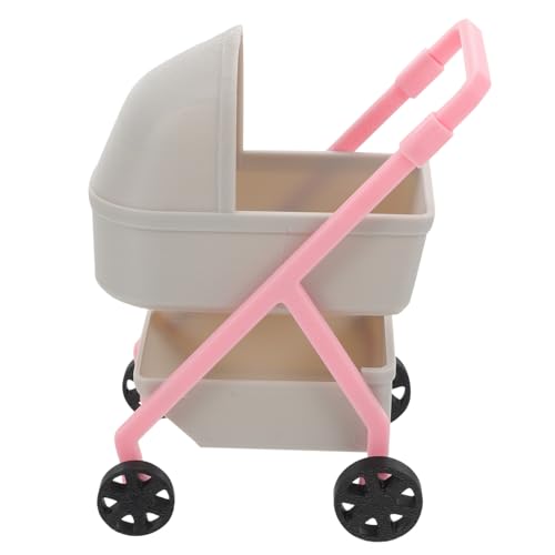 Toyvian Puppenwagen Cartoon-Puppenkinderwagen gefälschter Kinderwagen beweglicher Kinderwagen Puppenstubenwagen Puppensachen Puppenwagen aus Kunststoff Kinderbuggy Plastik Hellgrau Toyvian Puppenwagen Cartoon-Puppenkinderwagen gefälschter Kinderwagen beweglicher Kinderwagen Puppenstubenwagen Puppensachen Puppenwagen aus Kunststoff Kinderbuggy Plastik Hellgrau von Toyvian