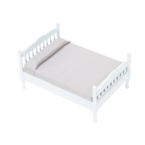 Toyvian Puppenzubehör Ideales Für Kreative Perfektes Bettmodell Für Miniatur Schlafzimmer Im Puppenhaus Toyvian Puppenzubehör Ideales Für Kreative Perfektes Bettmodell Für Miniatur Schlafzimmer Im Puppenhaus von Toyvian
