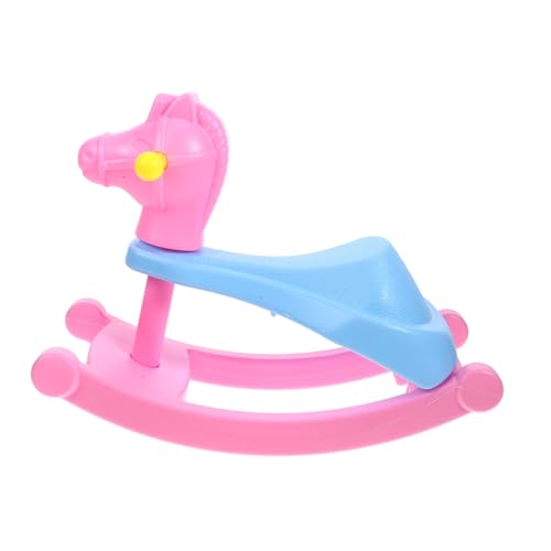 Toyvian Puppenzubehör kinderspiel Puppenhaus Zubehör Mini-Schaukelpferd Spielzeugdekoration Mini-Zubehör Miniatur-Schaukelpferd Puppen-Schaukelpferd-Modelle Plastik Rosa Toyvian Puppenzubehör kinderspiel Puppenhaus Zubehör Mini-Schaukelpferd Spielzeugdekoration Mini-Zubehör Miniatur-Schaukelpferd Puppen-Schaukelpferd-Modelle Plastik Rosa von Toyvian