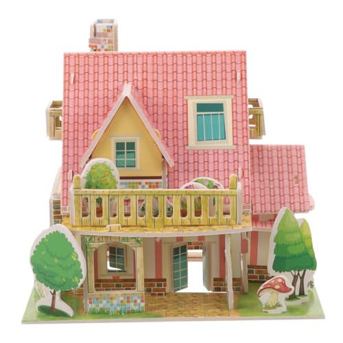 Toyvian Puzzle Haus Modell Bausatz Bastelset Handwerk DIY für Vorschule Montessori Lernspielzeug Kreatives Bauen Garten Villa Toyvian Puzzle Haus Modell Bausatz Bastelset Handwerk DIY für Vorschule Montessori Lernspielzeug Kreatives Bauen Garten Villa von Toyvian