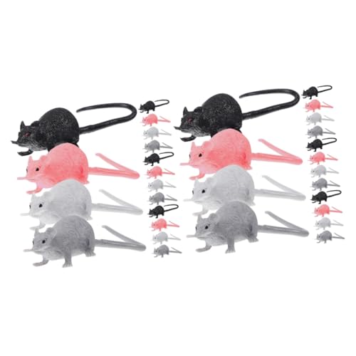 Toyvian Ratte Halloween 32 Stück Kinder Kürbis Mini Puppenhaus Spielzeug Ornamente Dekorative Halloween Ratten Trick Spielzeug Figuren Ratten Ornament Künstliche Mäuse Toyvian Ratte Halloween 32 Stück Kinder Kürbis Mini Puppenhaus Spielzeug Ornamente Dekorative Halloween Ratten Trick Spielzeug Figuren Ratten Ornament Künstliche Mäuse von Toyvian