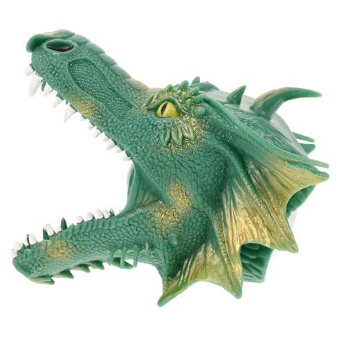 Toyvian Realistische Dinosaurier Handpuppe aus Weichem Gummi mit Beweglichem Interaktives Tier Handspielzeug für Lustige Geschichtenerzählung und Fantasievolles Rollenspiel Grün Toyvian Realistische Dinosaurier Handpuppe aus Weichem Gummi mit Beweglichem Interaktives Tier Handspielzeug für Lustige Geschichtenerzählung und Fantasievolles Rollenspiel Grün von Toyvian