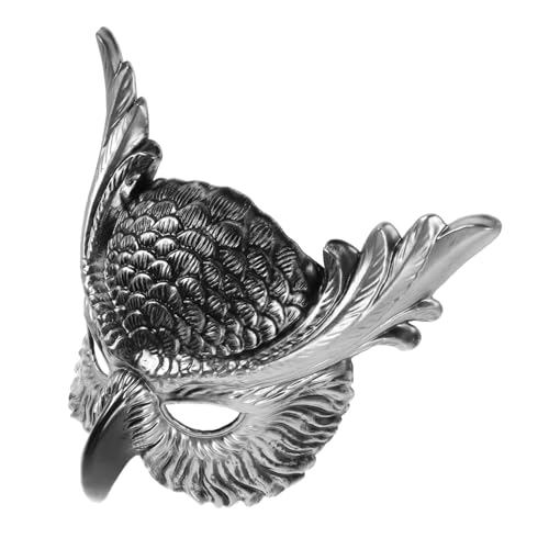 Toyvian Realistische Eulenmaske aus Leichtem Kunststoff Elegantes Vogel Schnabel Design Vielseitiges und Halloween Accessoire für Erwachsene Komfortabel und Stilvoll für Maskenbälle und von Toyvian