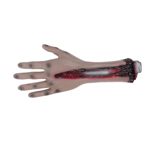 Toyvian Realistische Halloween Deko Abgetrennte Hand PU Blutige Gruselige Fake Hand für Party Horror Dekorationen Requisiten für Haunted Houses Vielseitig Einsetzbar für Streiche und Toyvian Realistische Halloween Deko Abgetrennte Hand PU Blutige Gruselige Fake Hand für Party Horror Dekorationen Requisiten für Haunted Houses Vielseitig Einsetzbar für Streiche und von Toyvian