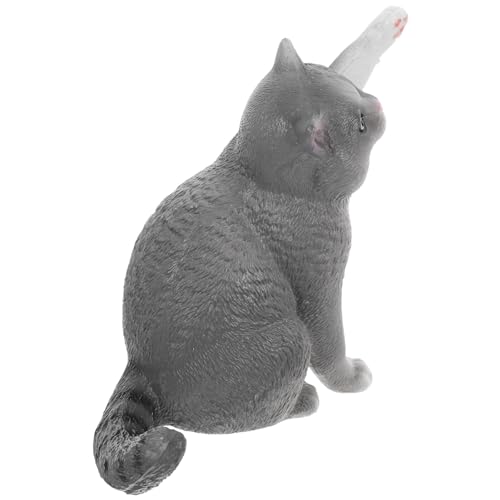 Toyvian Realistisches Britisch Kurzhaar-katzenmodell Spielzeug Heimdekoration Lebensechte Katzenfigur Für Sammler 1 Stück Toyvian Realistisches Britisch Kurzhaar-katzenmodell Spielzeug Heimdekoration Lebensechte Katzenfigur Für Sammler 1 Stück von Toyvian