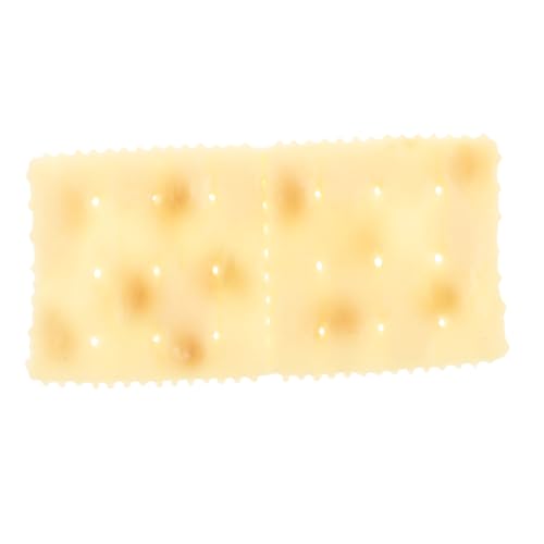 Toyvian Realistische Kekse Set PVC Kinderküche Zubehör Frühkindliche Bildung Rollenspiel Snack Nachbildung Geburtstagskeks Kreative Familienaktivität von Toyvian