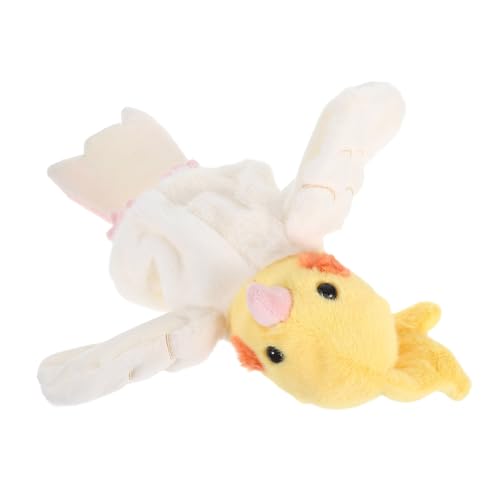 Toyvian Realistische Papagei Handpuppe Plüschspielzeug für Bauchredner Rollenspiel Gelb Vogel Kuscheltier Toyvian Realistische Papagei Handpuppe Plüschspielzeug für Bauchredner Rollenspiel Gelb Vogel Kuscheltier von Toyvian