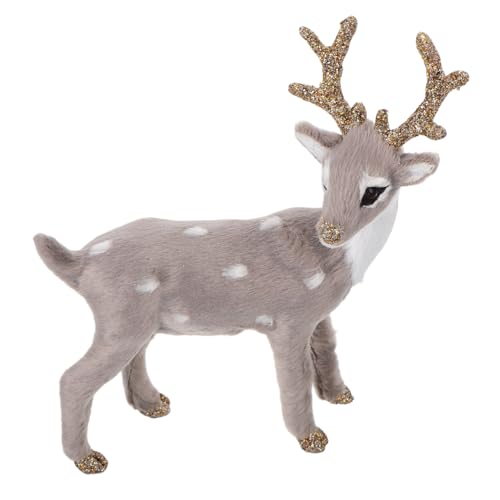 Toyvian Realistische Weiße Hirschfigur Als Weihnachtsdeko Hirschfigur Aus Kunststoff Für Festliche Dekoration Im Home Office Oder Partys Toyvian Realistische Weiße Hirschfigur Als Weihnachtsdeko Hirschfigur Aus Kunststoff Für Festliche Dekoration Im Home Office Oder Partys von Toyvian