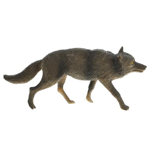 Toyvian Realistische Wolf Figur aus Stabilem Kunststoff Detailgetreues Wildtier Pädagogische Tierfigur für Dekoration und Lernen in Kinderzimmer und Klassenzimmer Toyvian Realistische Wolf Figur aus Stabilem Kunststoff Detailgetreues Wildtier Pädagogische Tierfigur für Dekoration und Lernen in Kinderzimmer und Klassenzimmer von Toyvian