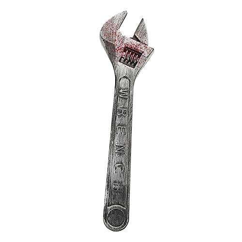 Toyvian Realistischer Schraubenschlüssel aus Foto Requisite für Halloween Dekoration und Bühnenauftritte Langlebig und Leicht zu Handhaben Toyvian Realistischer Schraubenschlüssel aus Foto Requisite für Halloween Dekoration und Bühnenauftritte Langlebig und Leicht zu Handhaben von Toyvian